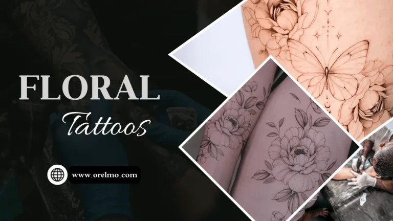 Floral Thigh Tattoos